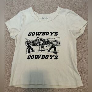 Brandy Melville- John Galt Cowboy T shirt
